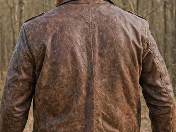 Leather jacket restoration and conditioning